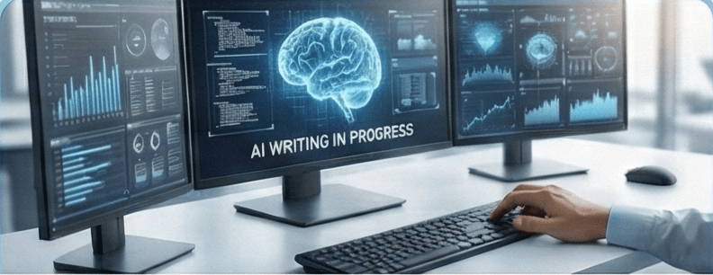 キーワード入力からAI処理、完成記事への流れ